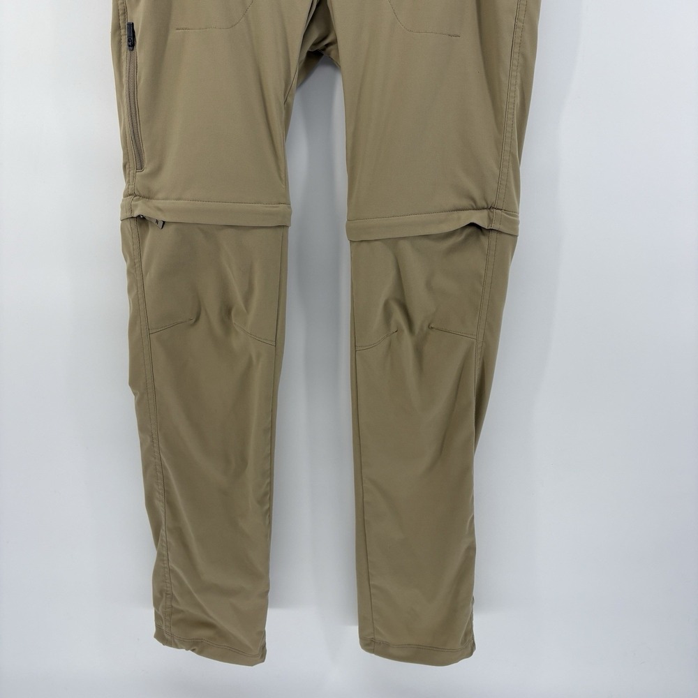 Columbia Omni-Shield Convertible Pants Beige Utility Tech Stretch Women 2 - Picture 6 of 10